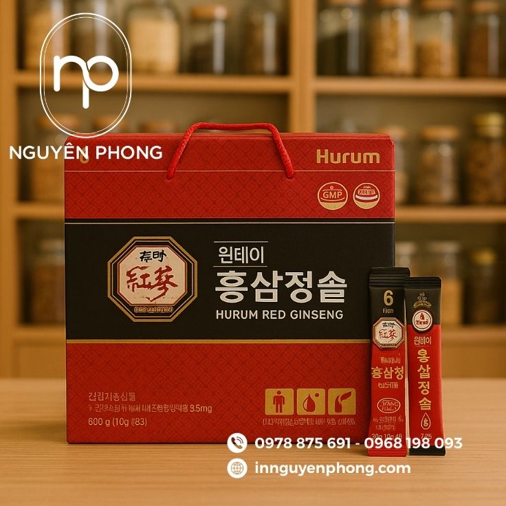 Mẫu túi giấy đựng thuốc đông y thương hiệu 